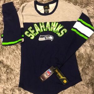 Brand new with tags Seahawks long sleeve shirt